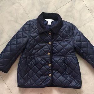 Baby Girl Ralph Lauren Quilted Barn Jacket